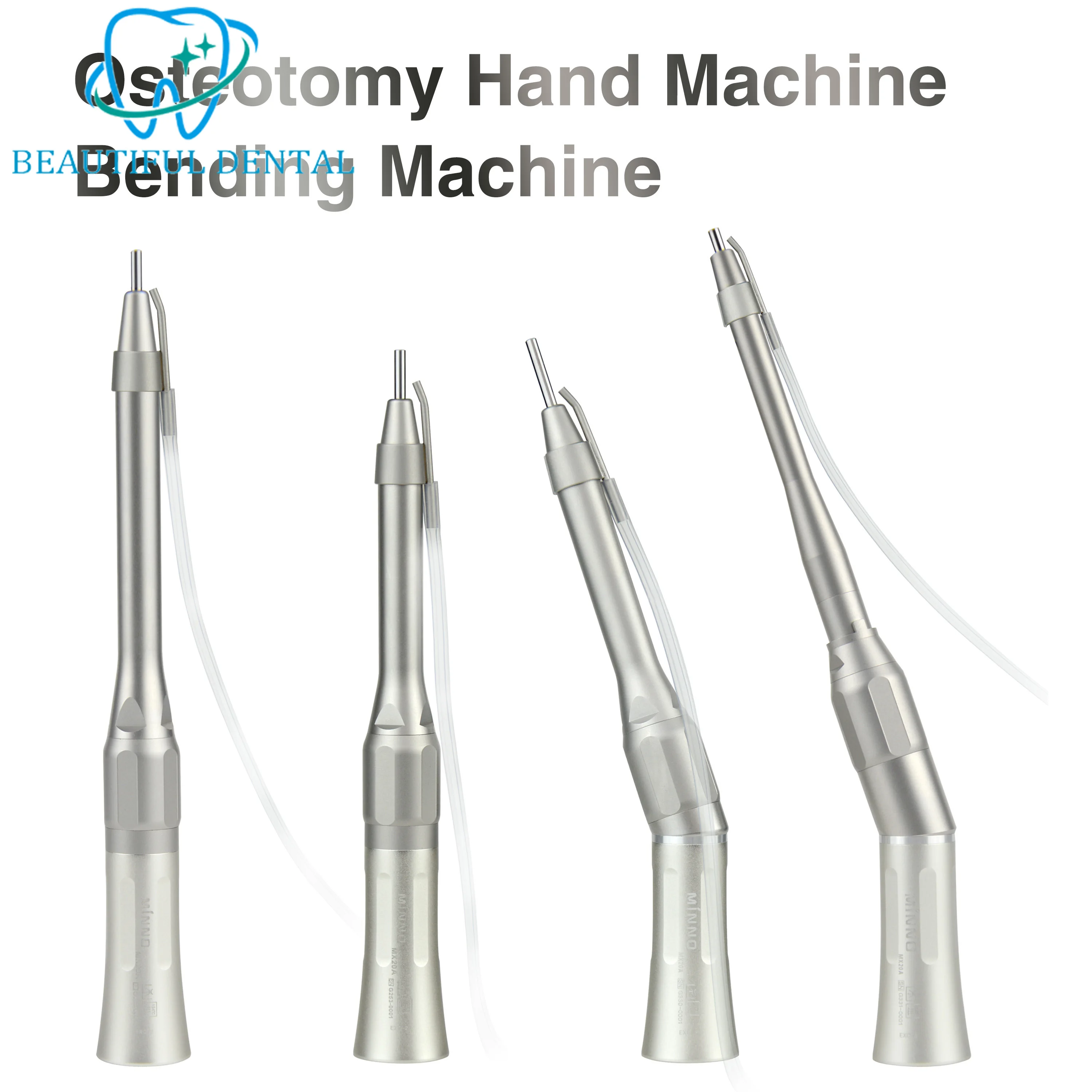Dental 20 Degree 1:1 Surgical Osteotomy Handpiece E-type Contra Angle for Bone Surgery Implant Professional Dentistry Equipment