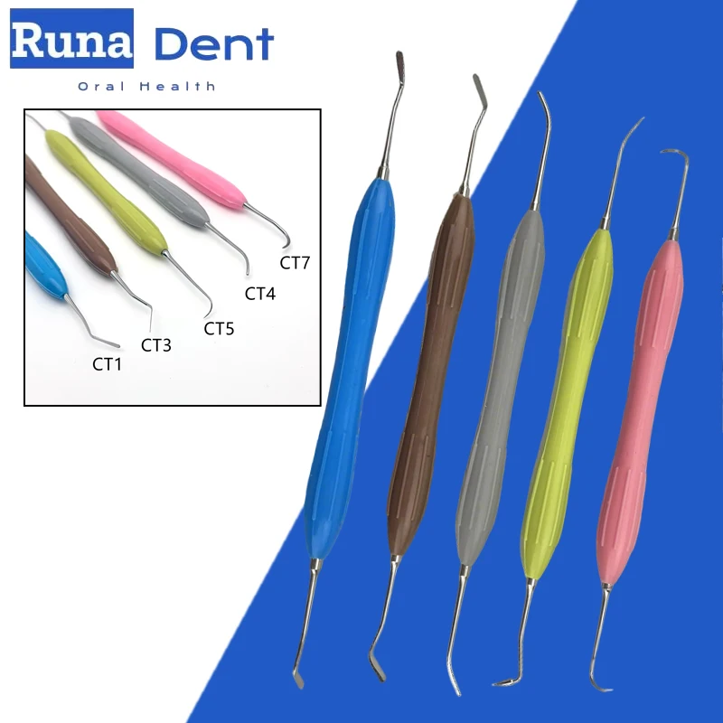 

3pcs Dental Resin Spatulas Composite Instruments Silicone Resins Filler Dentist Aesthetic Restoration Tool Dental Material