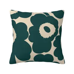 Custom Little Poppy Print Pillow Case 40x40cm Fashion Modern Style Modern Cushion Cover Square Pillowcase