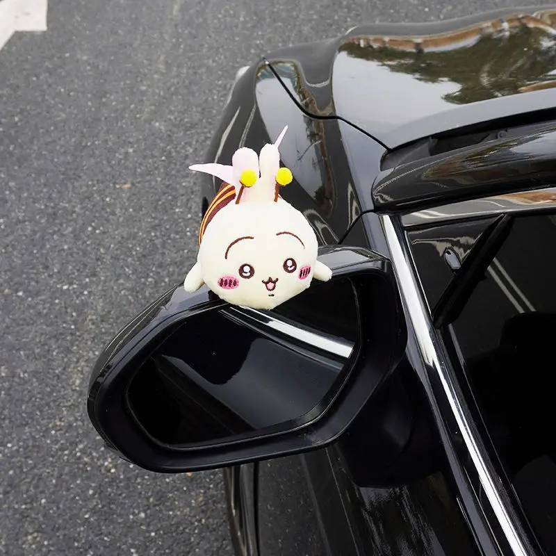 

Chiikawa Car Reversing Mirror Decoration Ornament Rearview Mirror Velcro Cute Cartoon Car Accessories Usagi Car Parts Gift