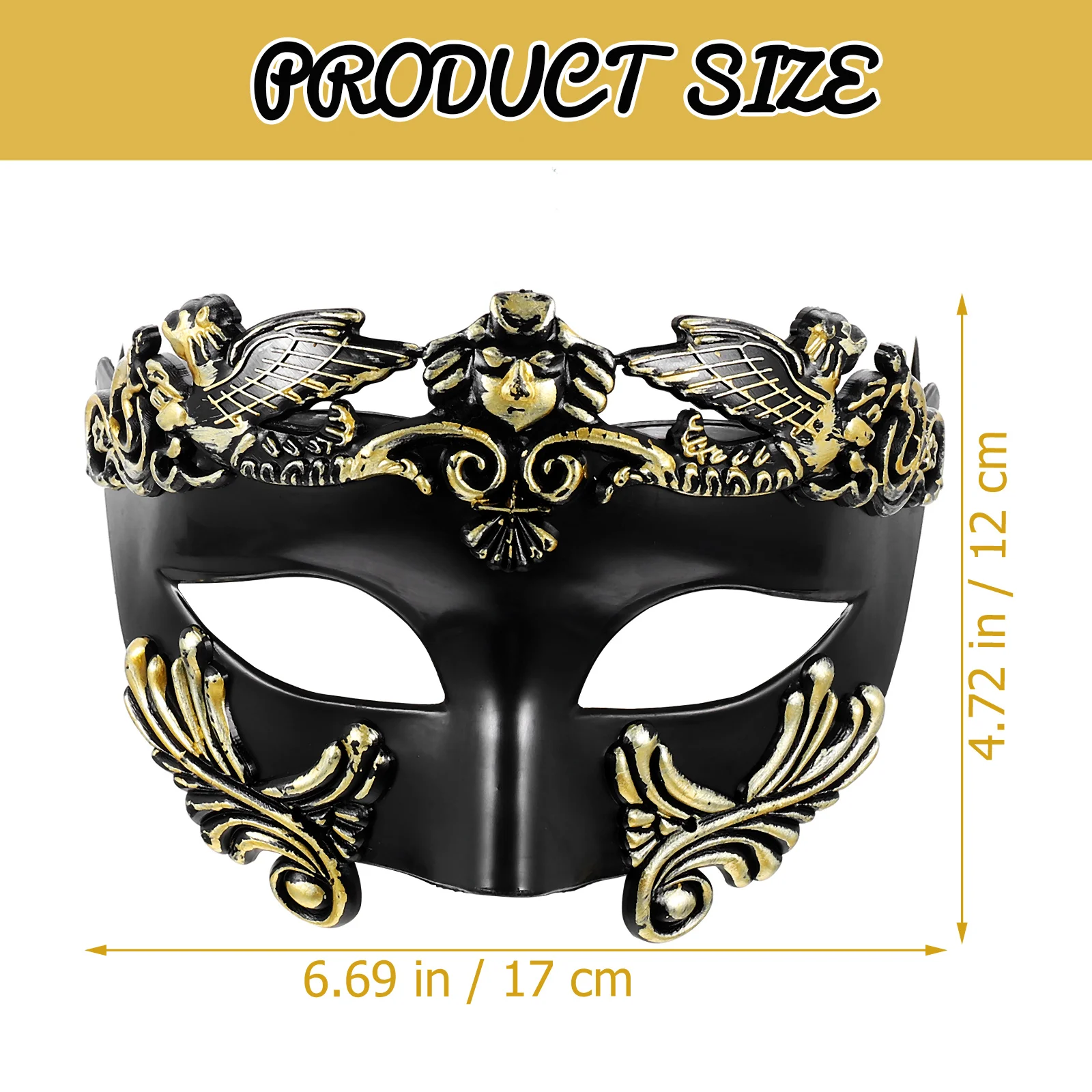 Halloween Mezza Faccia Samurai Accessorio Cosplay in Plastica Maschera Decorativa Unica Festa Foto Prop Maschera di Carnevale Giocattoli di Bellezza