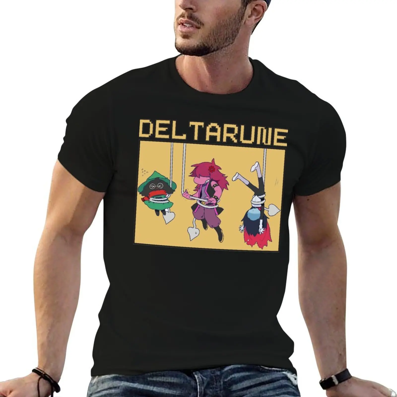 

Deltarune T-Shirt printed t shirts for man t shirts for man cotton soft T-Shirt