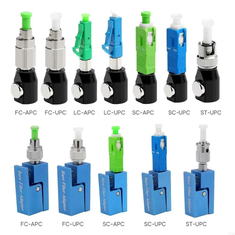 31KB Optical Fiber Connectors Round Square Bare Adapter Flange Temporary Succeeded