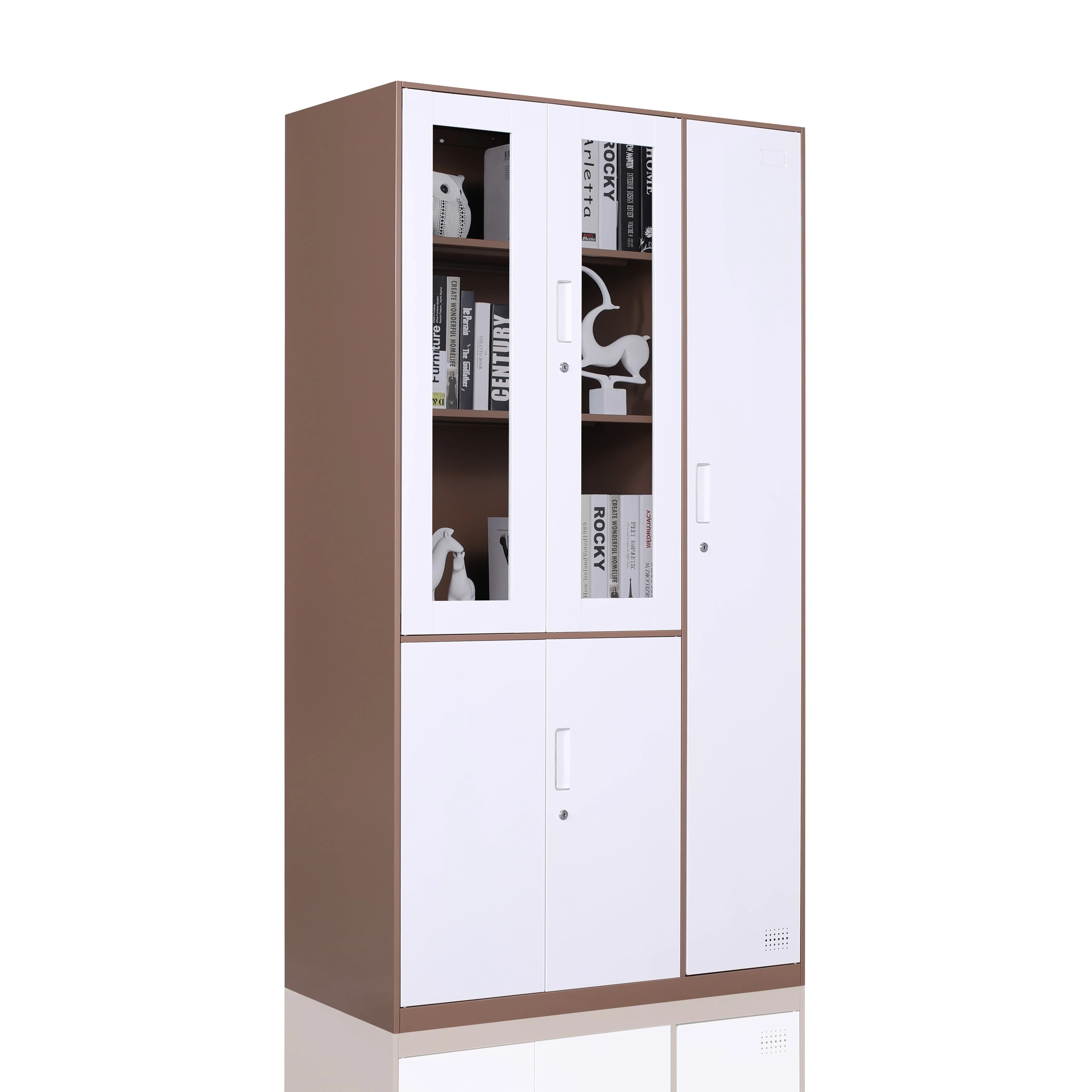 2026 High Quality Office Storage Background Cabinet Wood Filing Cabinet Office Partition Cabinet
