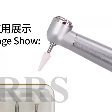 

5Pcs/Box Dental Polishing Burs White Stones Burs FG Bur Fit For High Speed Handpiece