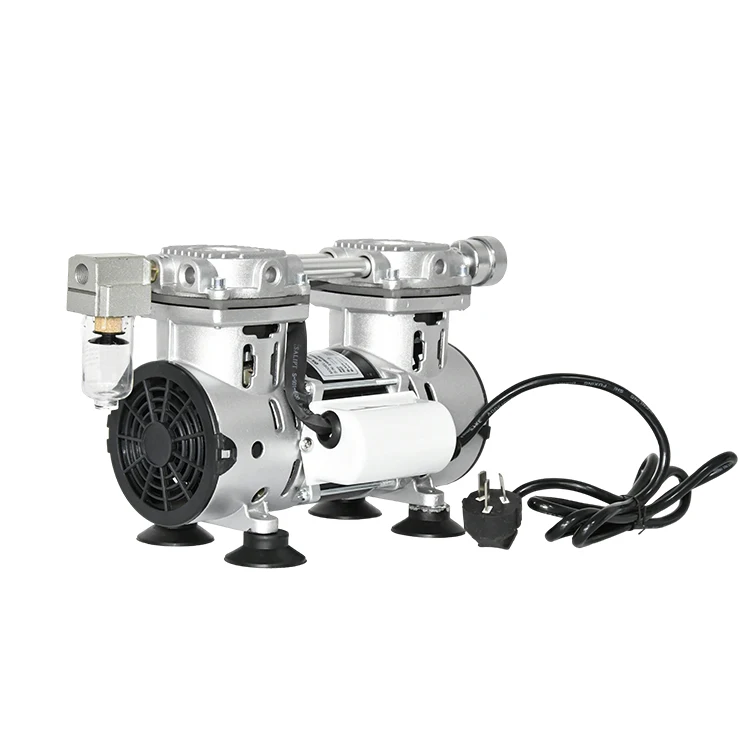 

260W Piston Pump Oilless silent Vacuum Pump Can be used for semiconductor equipment parts Medical beauty equipment, etc
