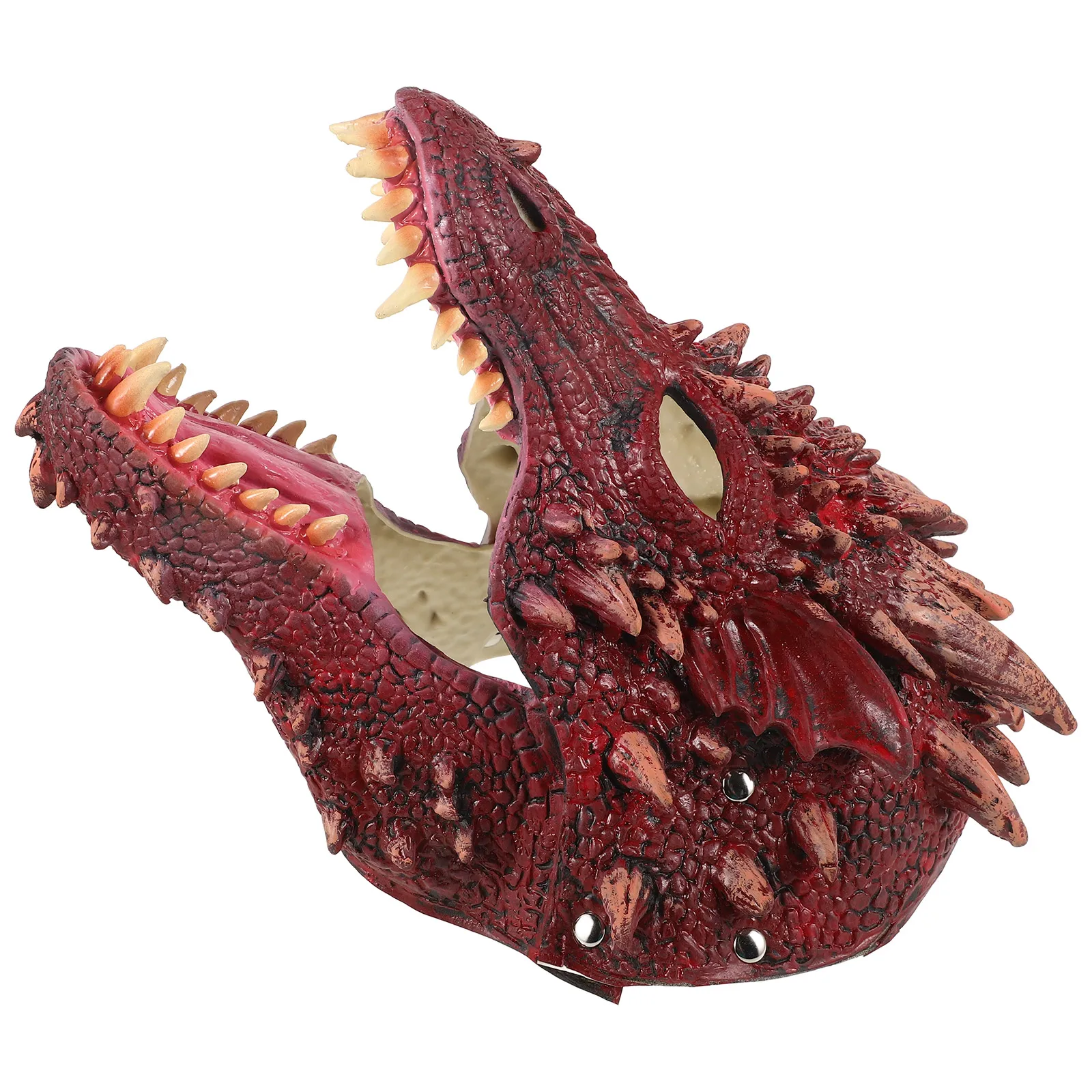 

Dinosaur Mask Halloween Adult Costume Supplies Lightweight Portable 3d Animal Mask Cosplay Accessory Party Decor