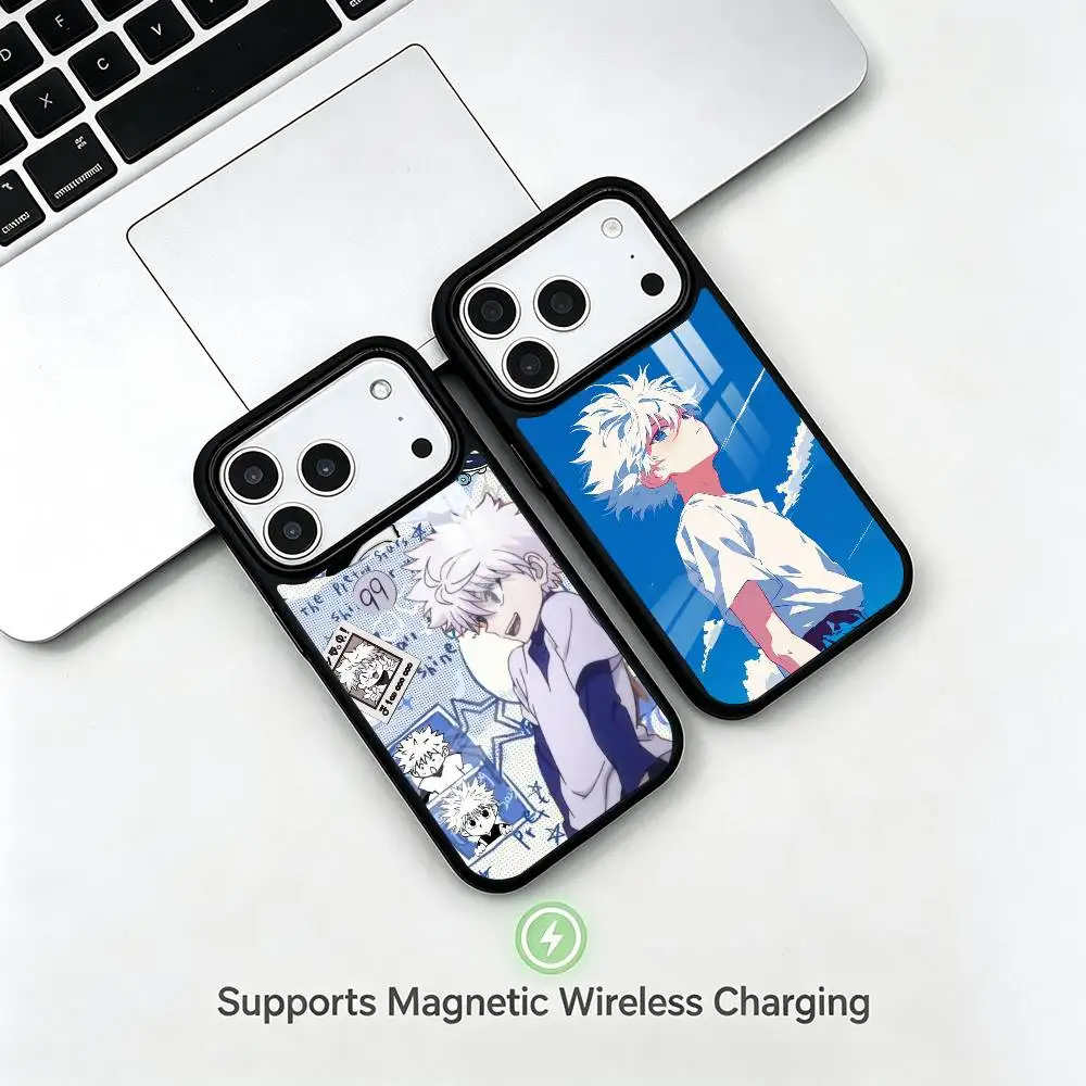 Hunter x Hunter Killua Zoldyck gift Phone Case For iPhone17,16,15,14,13,12,11 Plus,Pro Allows magnetic wireless charging