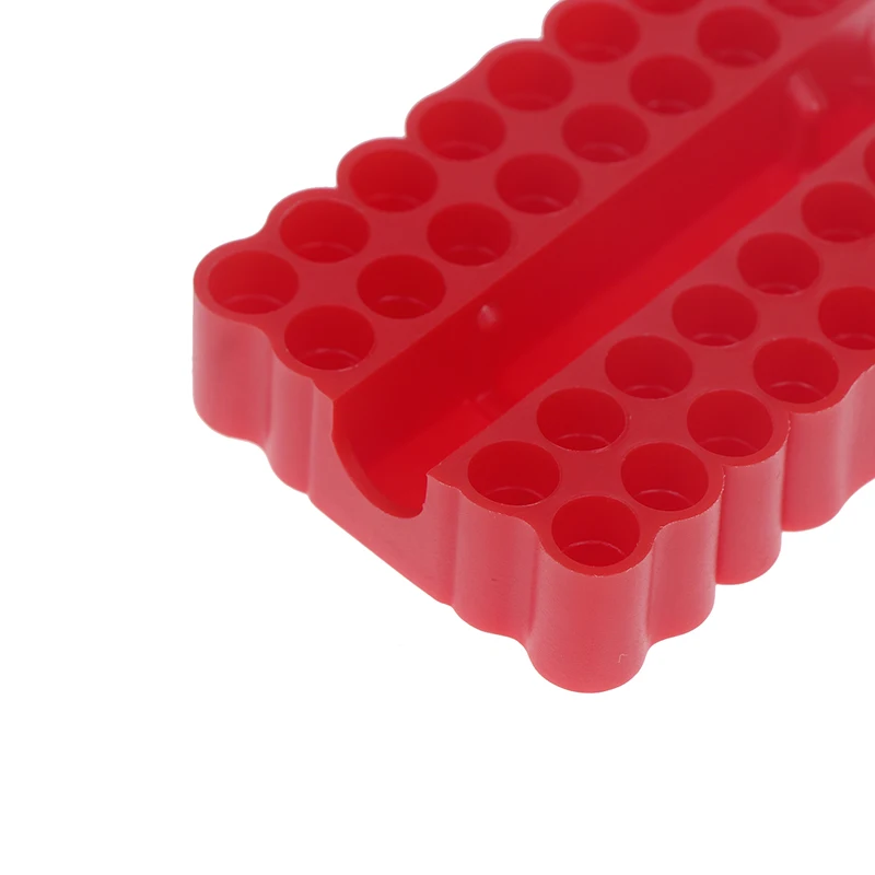 2pcs Bit Holder 32 Holes Bit Hex Shank Organiser Screwdriver Bit Holder Drill For Storage For 6.35MM Shank Storage Box