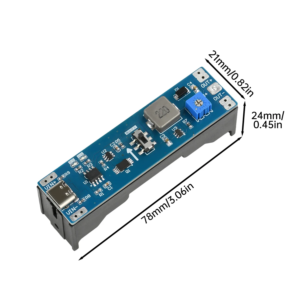 3.7V to 9V 12V 18650 Lithium Battery Boost Step Up Module UPS Uninterruptible Power Supply Module Charge Discharge Integrated image 6
