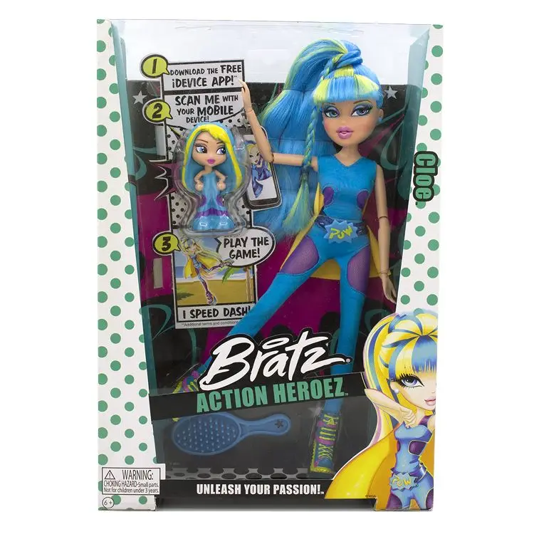 26Cm Anime Bratz Doll Cartoon Action Figure Model Heroez Joint Body Yasmin Game Collection Dolls Cloe Shira Toy Gifts