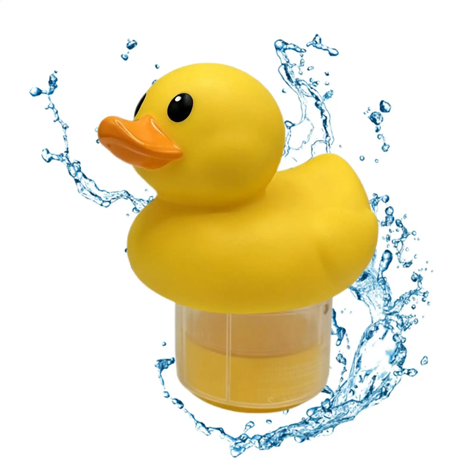 

Duck Chlorine Tablet Floater High-efficiency Universal Clear Cute Chlorinator Swimming Pools Chlorine Tablets Holder For Party