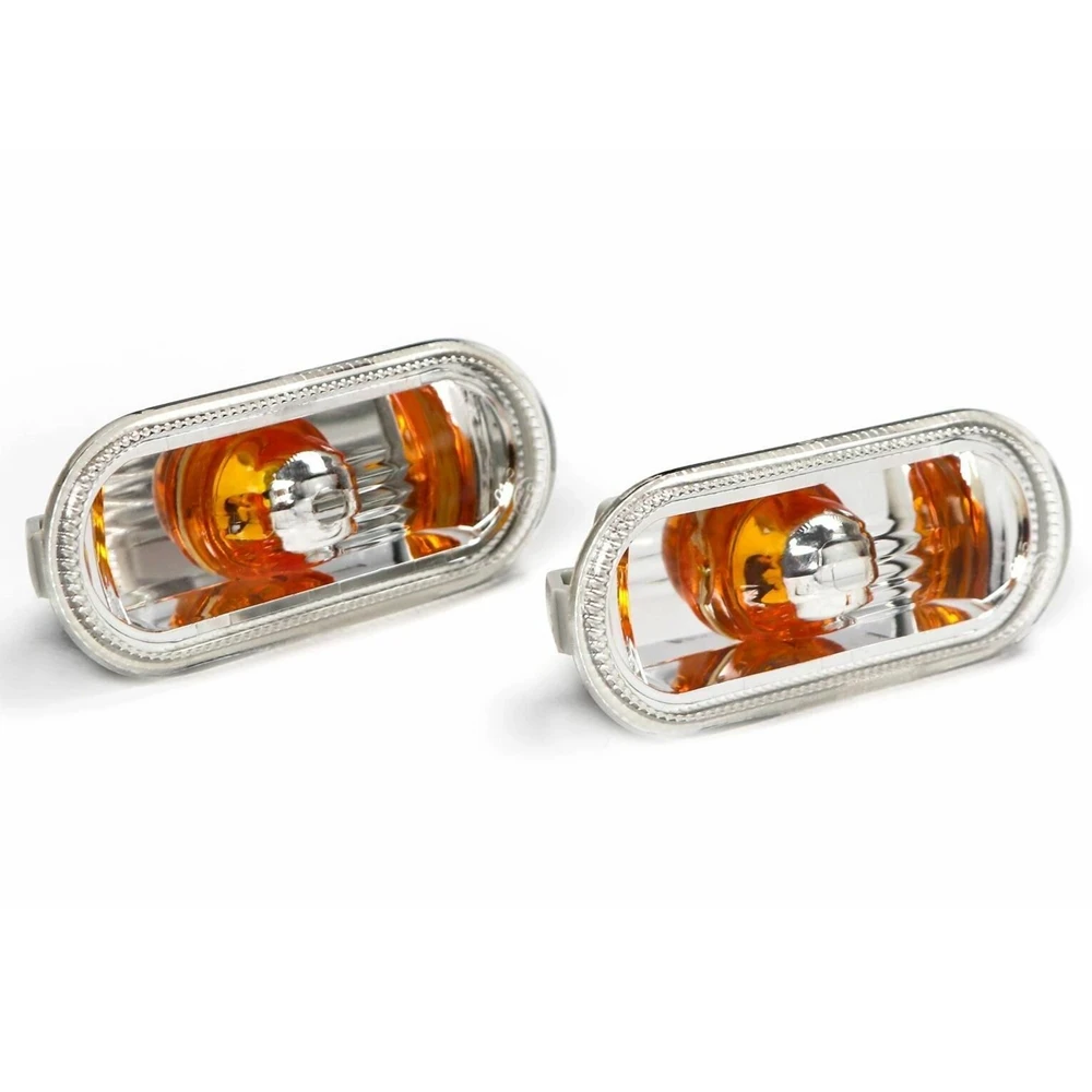 2pcs Car-Styling For SEAT Mii 2012 2013 2014 2015 2016 2017 Side Marker Turn Signal Light Lamp Repeater no bulbs