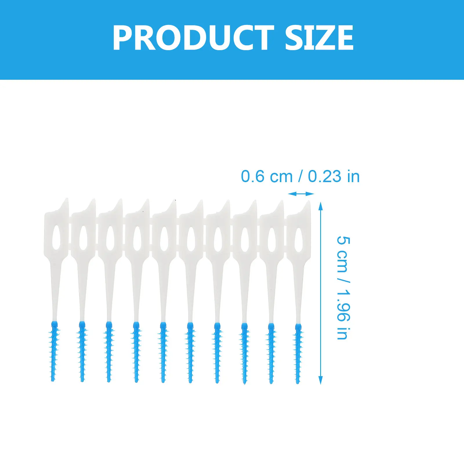 80Pcs Elastic Interdental Brush Portable Teeth Gap Cleaner Oral Hygiene Tool Prevents Dental Plaque Bad Breath Professional