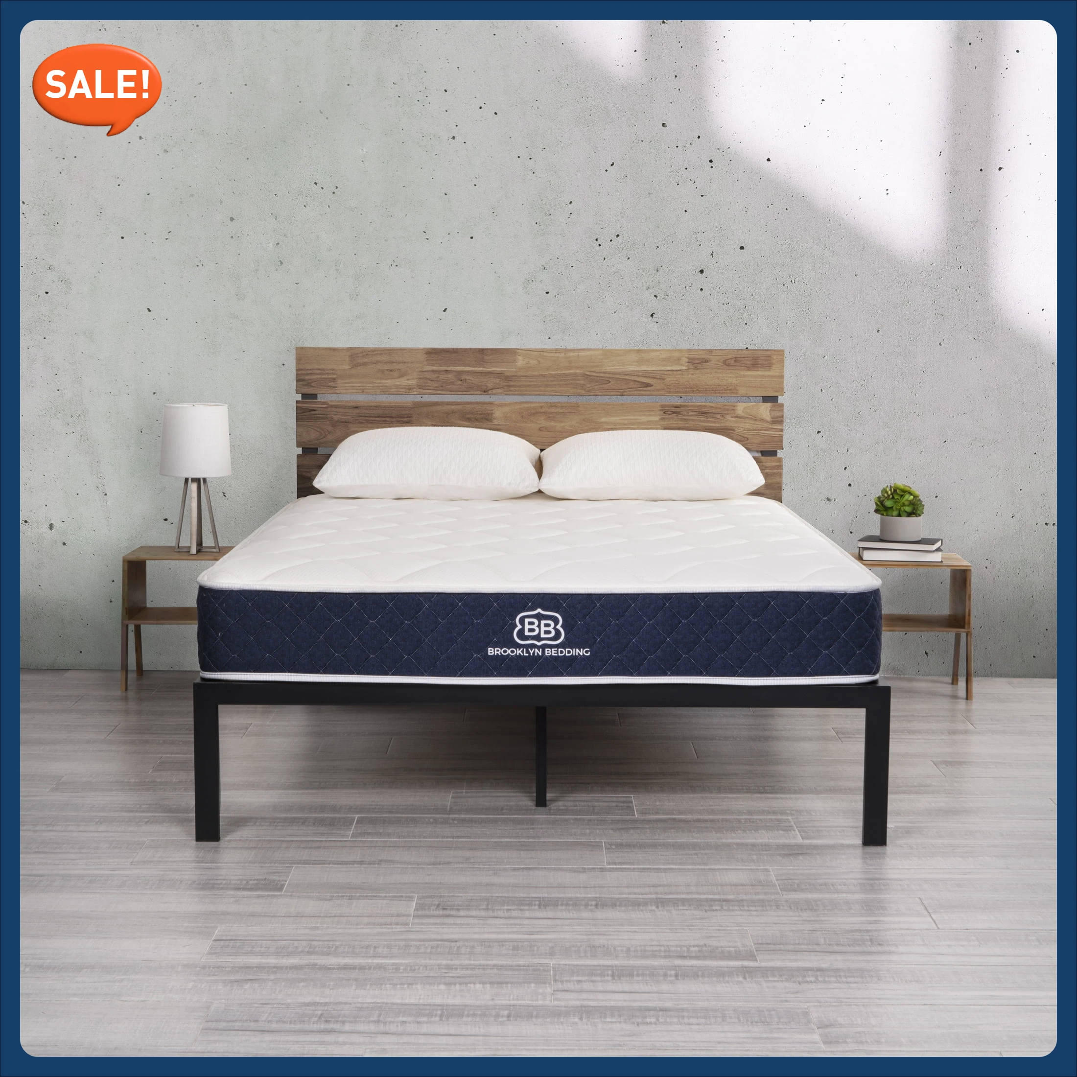 10" Standard-Twin Firm Hybrid Mattress with Cooling Cover