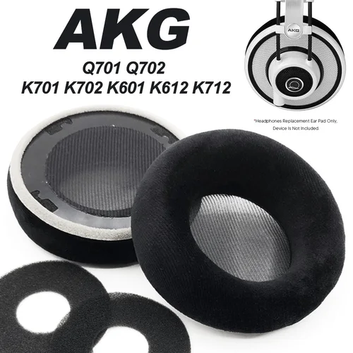 AKG K601 K701 K702 Q701 Q702 K612 K712PRO almohadillas para auriculares almohadillas de repuesto orejeras accesorios