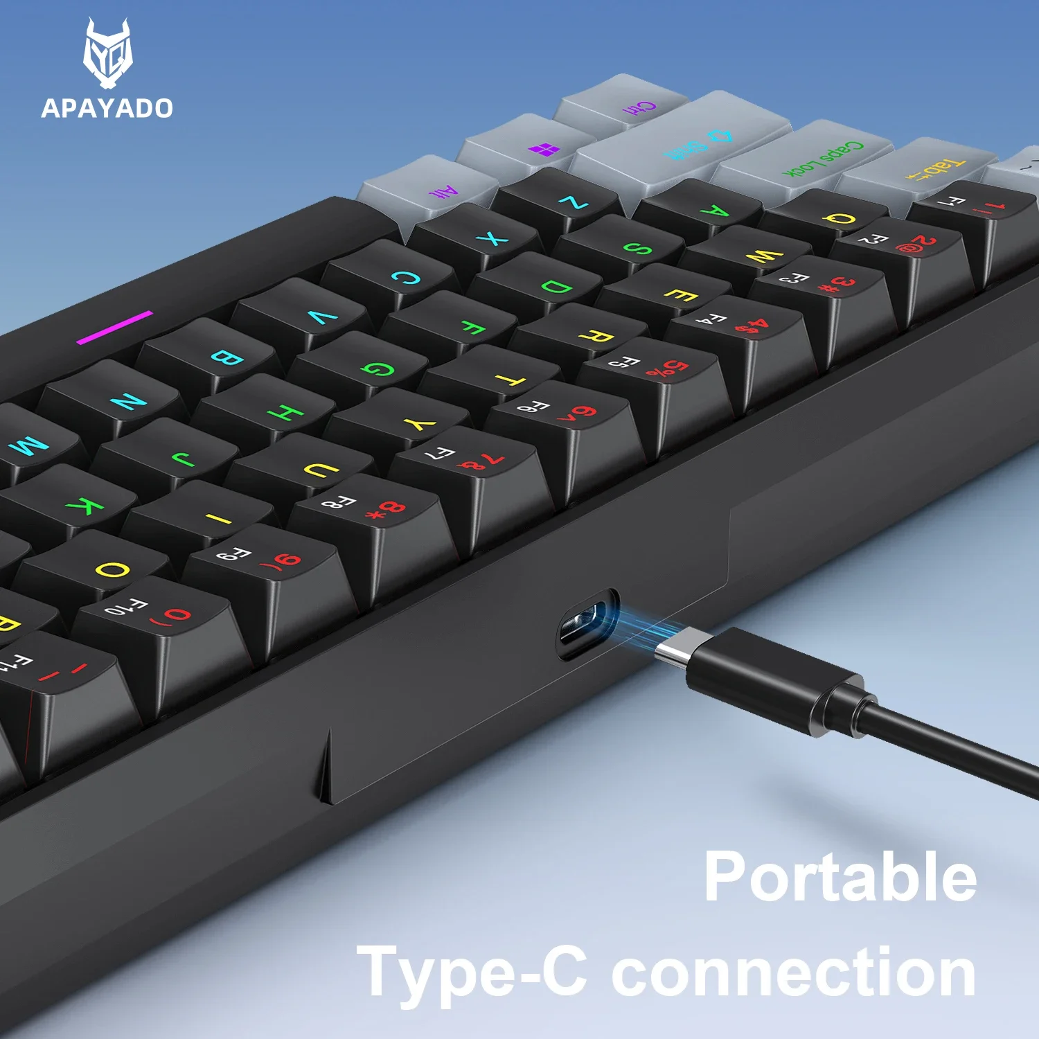 Tastiera Meccanica Mini Portat - Gaming Keyboard Blue Switches recensione e prezzo