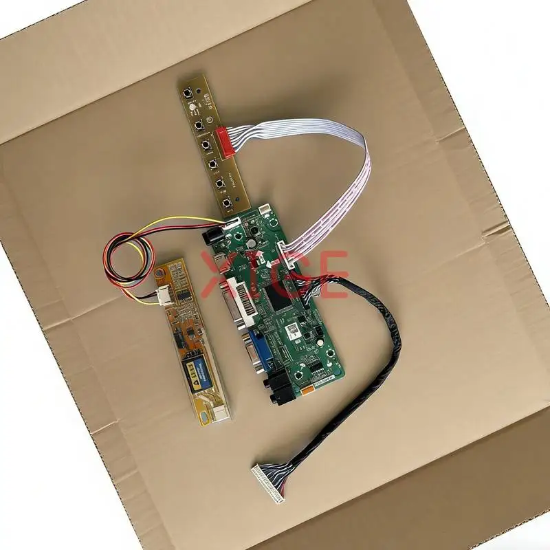 

For B141XG05 B141XG09 B141XG13 B141XG08 Matrix Controller Drive Board DIY Kit 1024x768 1024*768 LVDS 30-Pins 1-CCFL HDMI+DVI+VGA