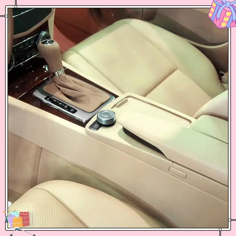 

A77T-Car Center Console Cup Holder Drink Cup Holder Tray Storage Cover For Mercedes Benz C-Class W204 2046800107