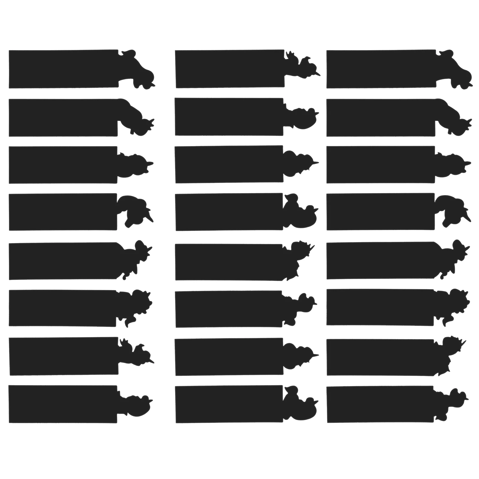 

24 Pcs Scratch Paper Bookmarks Blank DIY Gift Tags Students Kids Crafts Rainbow Sheet Reading Markers ornaments decorations