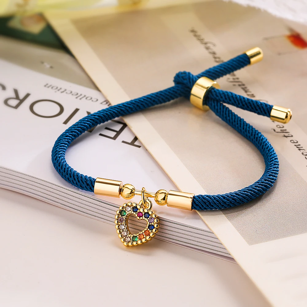 Unique Design Little Girl Pendant Bracelets For Women Girls, Stylish Bangles With AAA Cubic Zirconia,Delicate lucky Jewelry
