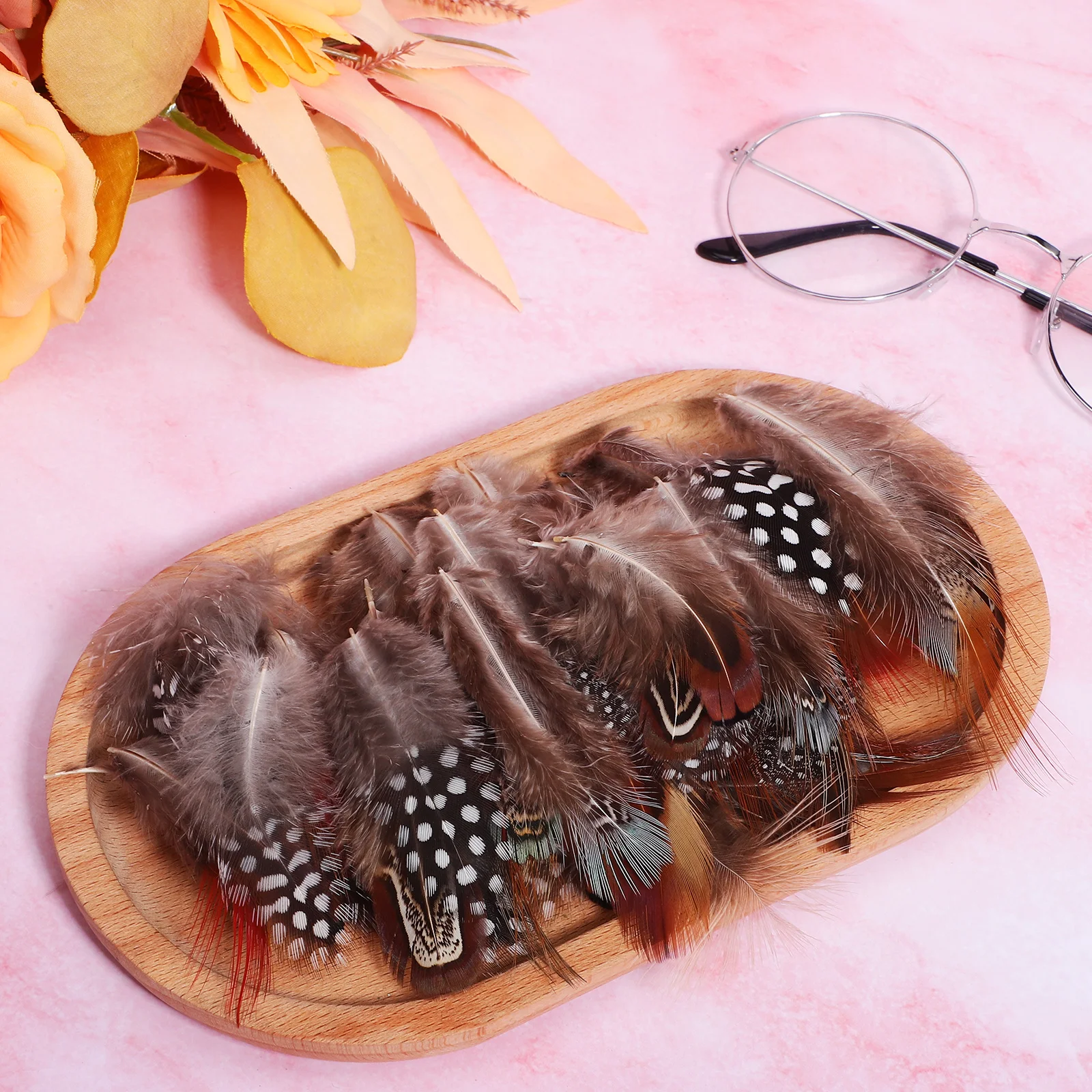 

300pcs Mixed Color Natural for Craft Decoration DIY Clothes Hats Decor Vase Arrangement Stage Performance