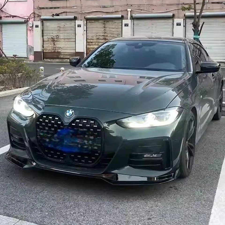 

Передний бампер автомобиля, сплиттер, диффузор, спойлер, дефлектор, комплект для BMW 4 серии G22 G23, 2 двери M440i M440d 430d 430i 2020-2024