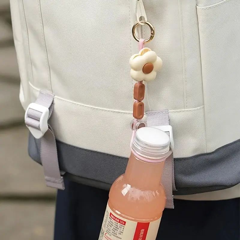 Dopamin-Blumen-Hutclip für Reisen, Multifunktionale Sonnenhut-Aufbewahrungstasche, Tragbar für Outdoor-Abenteuer – Detail 5
