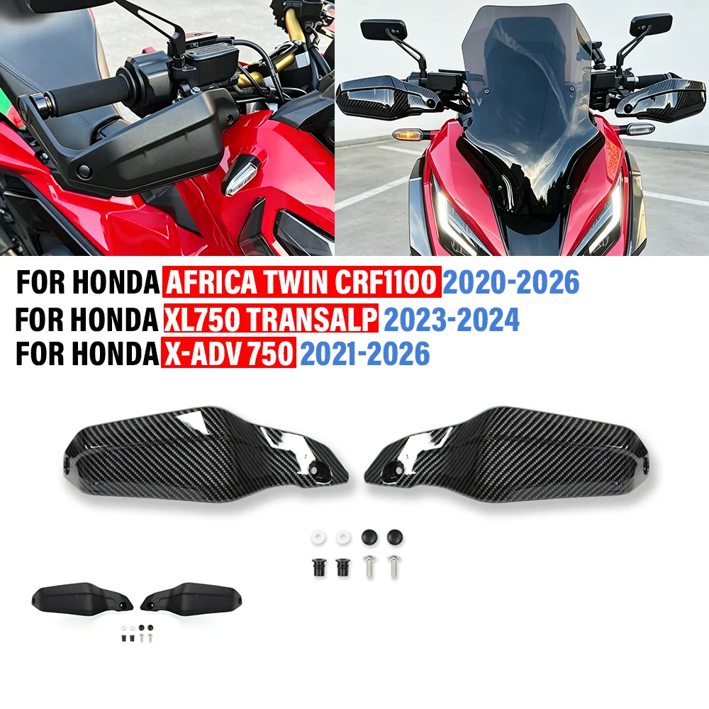 For HONDA X-ADV 750 AFRICA TWIN CRF1100/ADVENTURE SPORT Motorcycle Handguards Hand Shield Handlebar Protector Cover Accessories