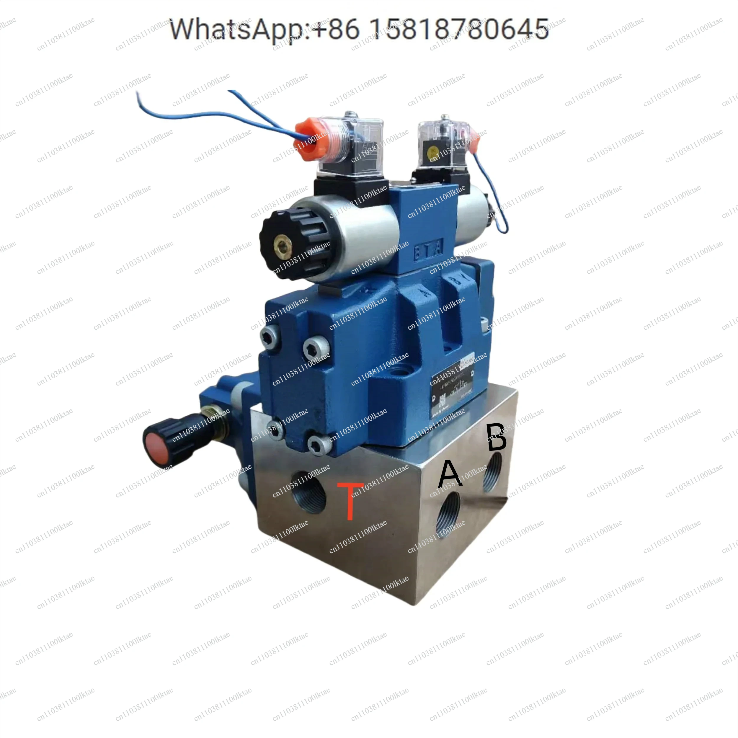 Hydraulic Solenoid Valve Group High Flow 4WEH16 DSHG-04 Baler Brick Machine Hydraulic Valve Group