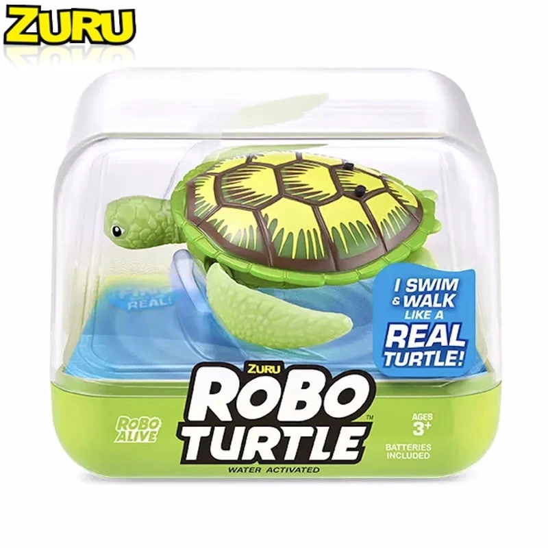 ZURU Clown Fish Children Shower and Water Playing Little Turtle Toy Electric Simulation Animal Holiday Gifts for Children