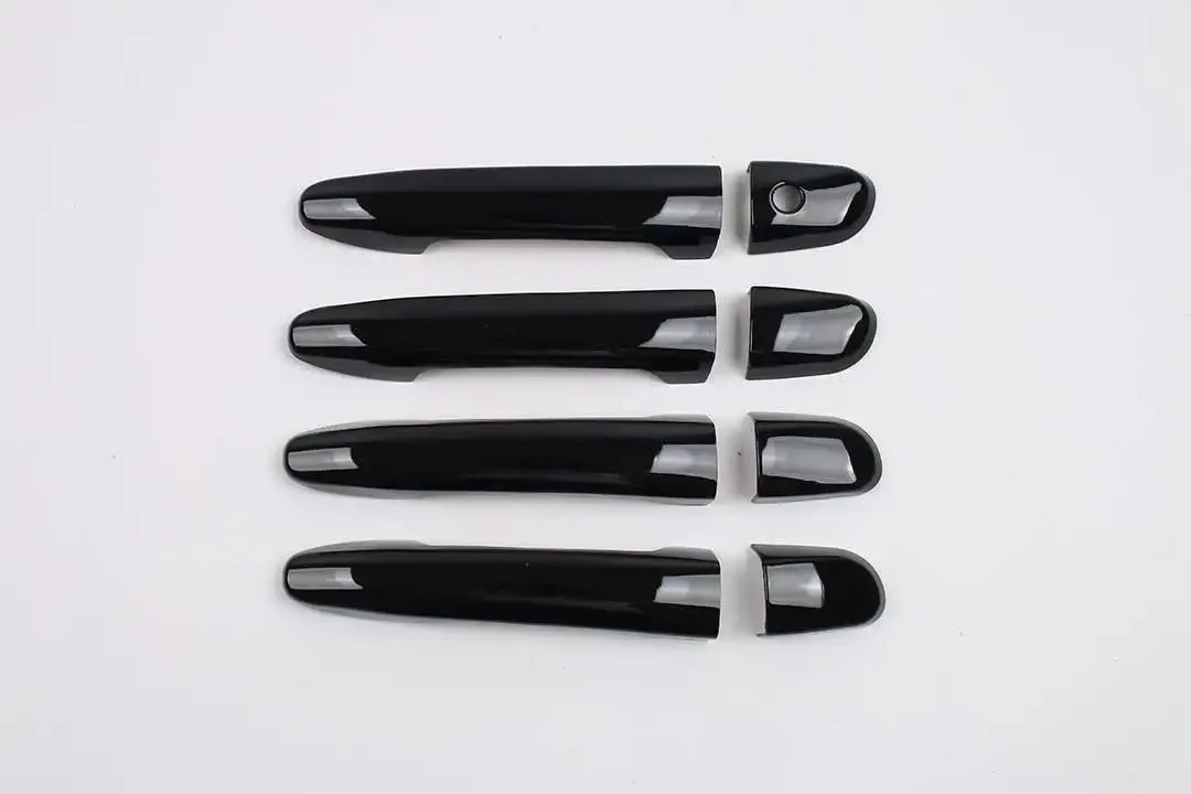 

Outer Door Handle Side Lid Cover Trim For Mazda 3/6/CX-5 Sedan 4-Door ABS Glossy Black 8pcs