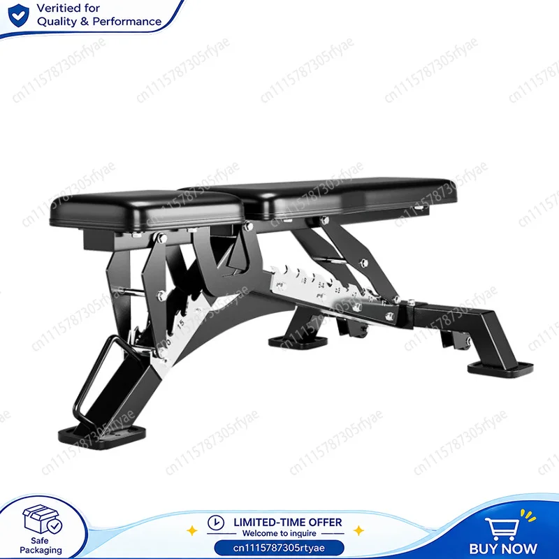 Multifunction Adjustable Dumbbell Bench for Home Gym Flat Incline Weight Training Bench for Men Chest Press Fly Workout Fitness