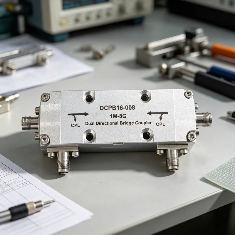 Dual Directional Bridge Coupler 1MHz-8GHz Stainless Steel SMA Female RF Coaxial