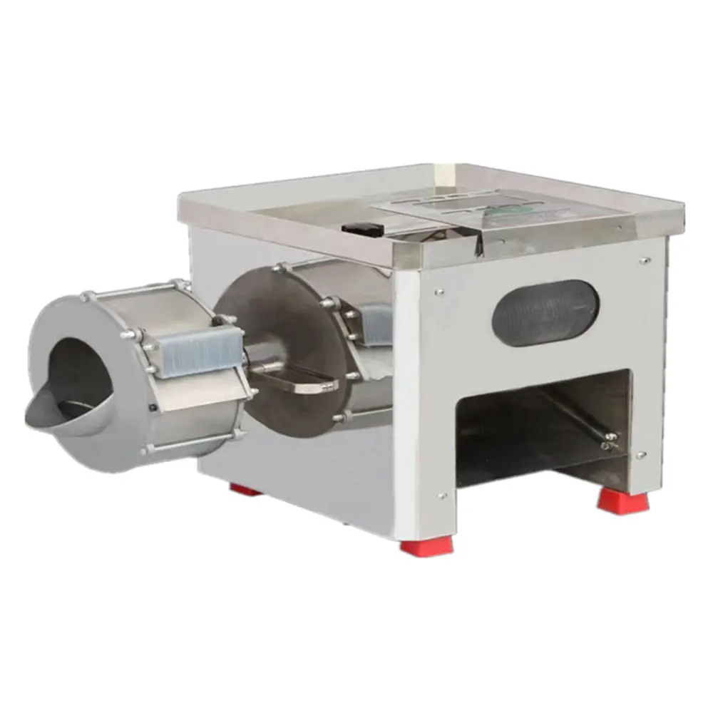 Automatic Vegetable Cutting Machine Electric Potato Onion Carrot Ginger Slicer Commercial Shredder Multifunction Cutter