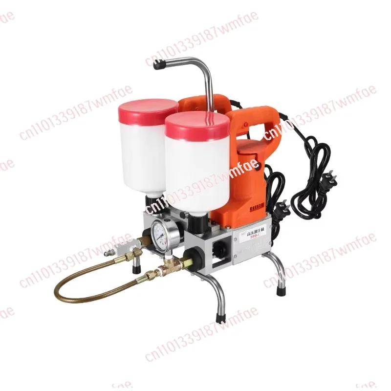 The new high pressure grouting pump double injection filling machine is waterproof