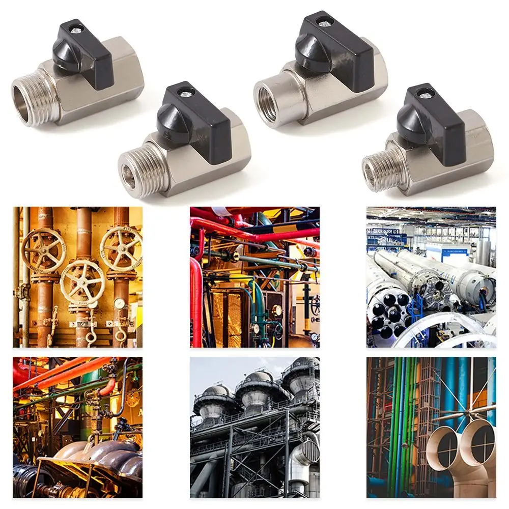 

1Pcs BSP Male To Female Ball Valve 1/8" 1/4" 3/8" 1/2" Threaded Water Gas Oil Air Compressor Valves Mini Carbon Steel