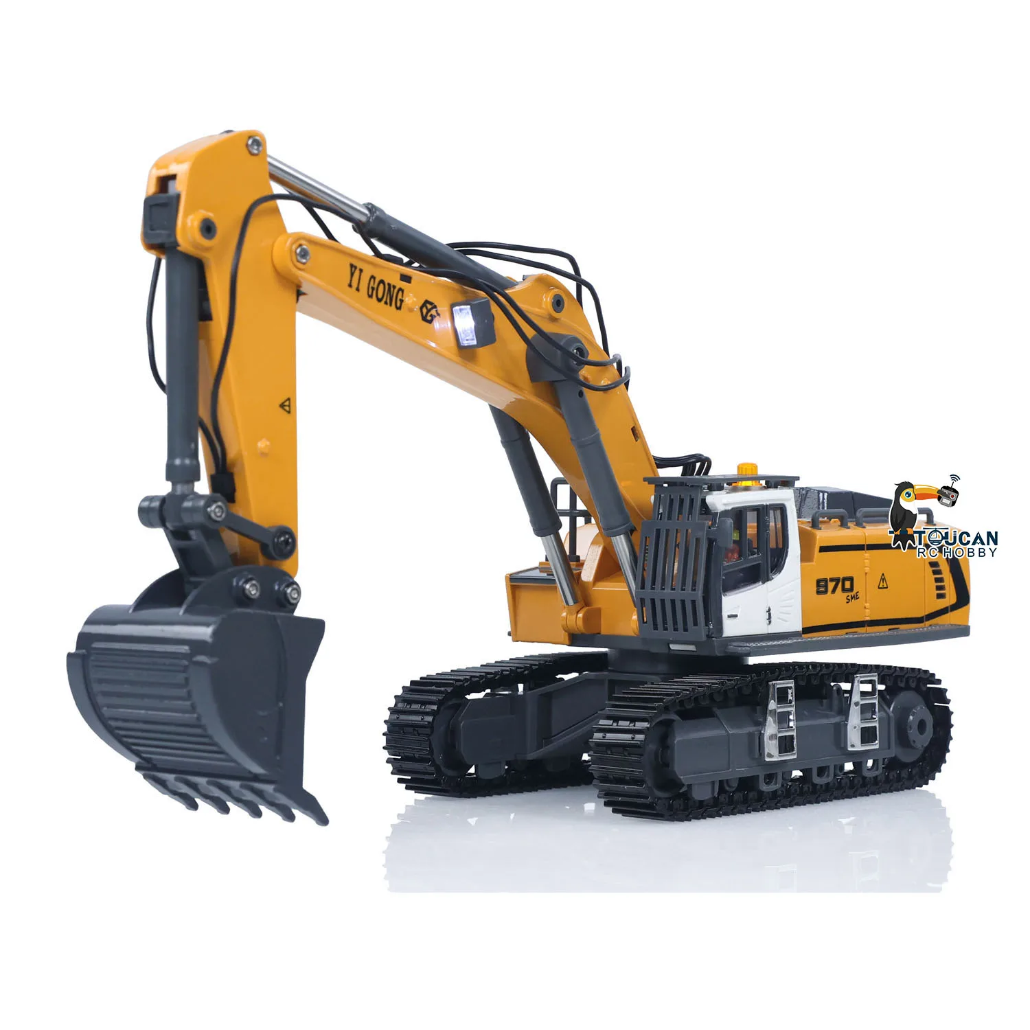 新型ミニ 1/50 CUT 970 RCショベルカー ラジコン掘削機 トラック 車両 車 モデル ホビー おもちゃ 大人向け