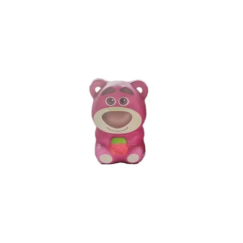 Disney Aardbei Beer Schattig Knijpspeeltje Kawaii Anti Stress Volwassen Speelgoed Siliconen Pinch TPR Zacht Decompressie Stress Reliever Speelgoed