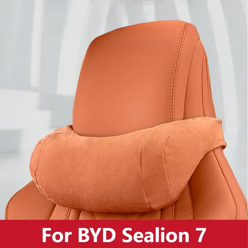 For BYD Sealion 7Original Car Color Neck Pillow Car Headrest Pillow Seat Neck Pillow Suppliers Interior Modification Accessories