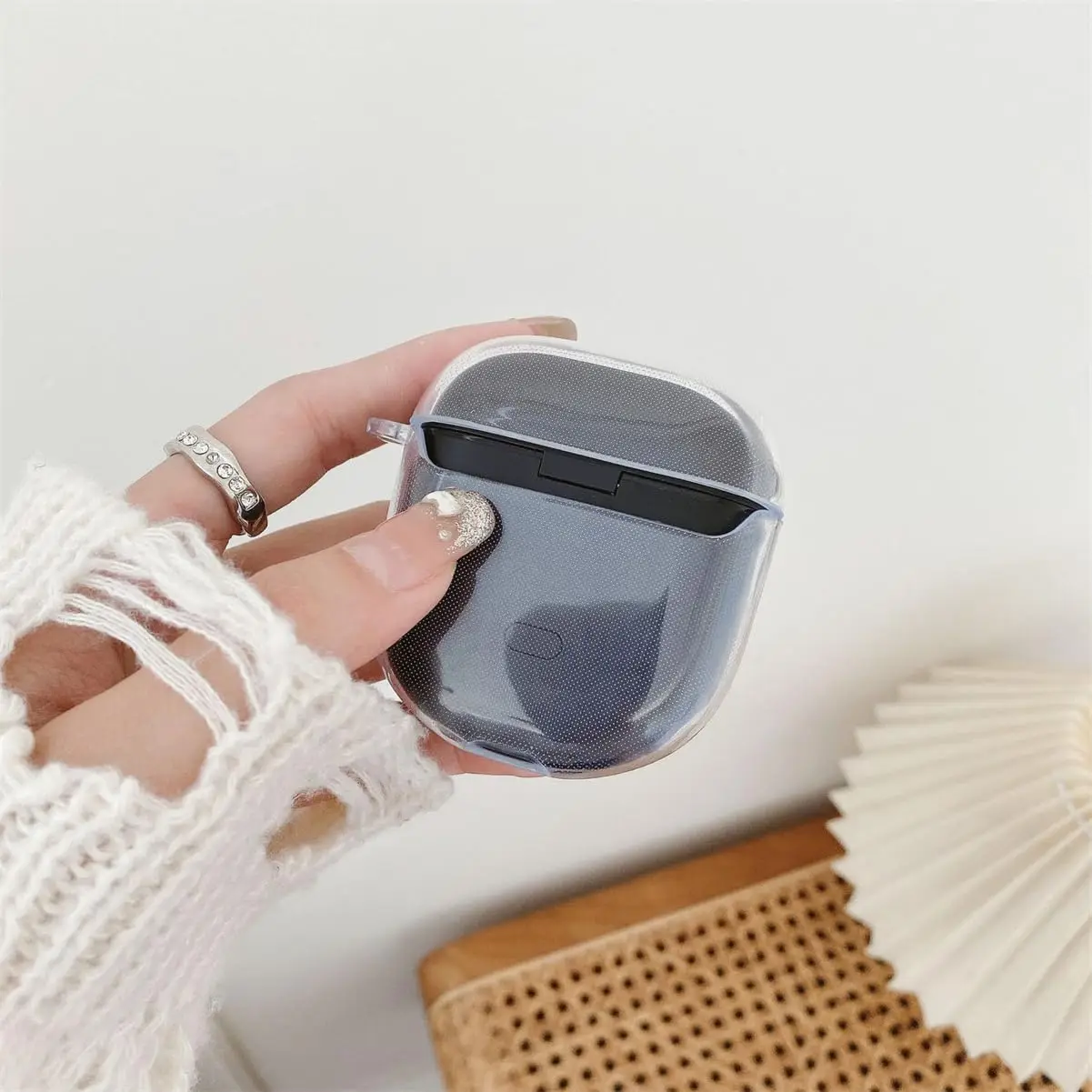 Clear Case for Bose QuietComfort Ultra(2nd Gen)/QuietComfort Ultra Earbuds Shockproof Soft Transparent TPU Protective Cover view 2