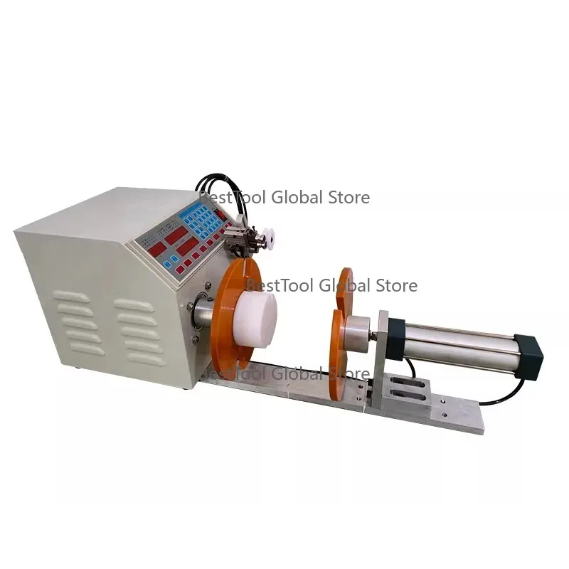 Ind-ustrialElectric Winding Machine Power Cord/Data Cable Coiling Packaging With Memory Function Automatic Me-terCounting and So