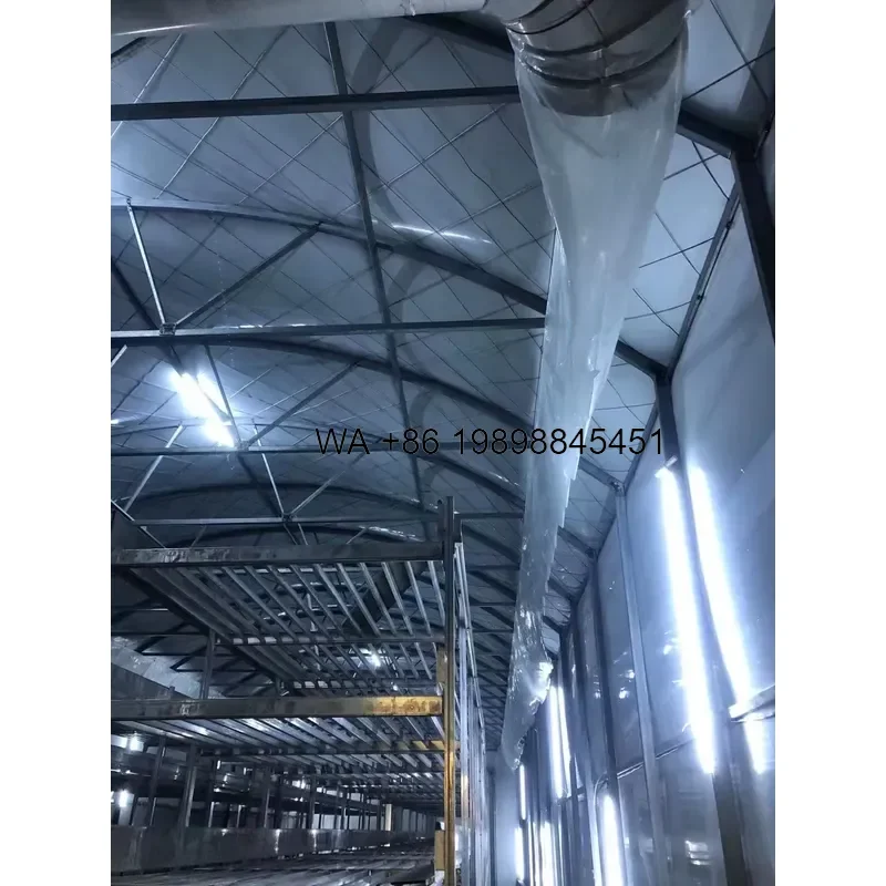 Wmwmnu Greenhouse Mushroom Cultivation Control System Climate Regulation Heating Cooling CO2 Light Management for Farms
