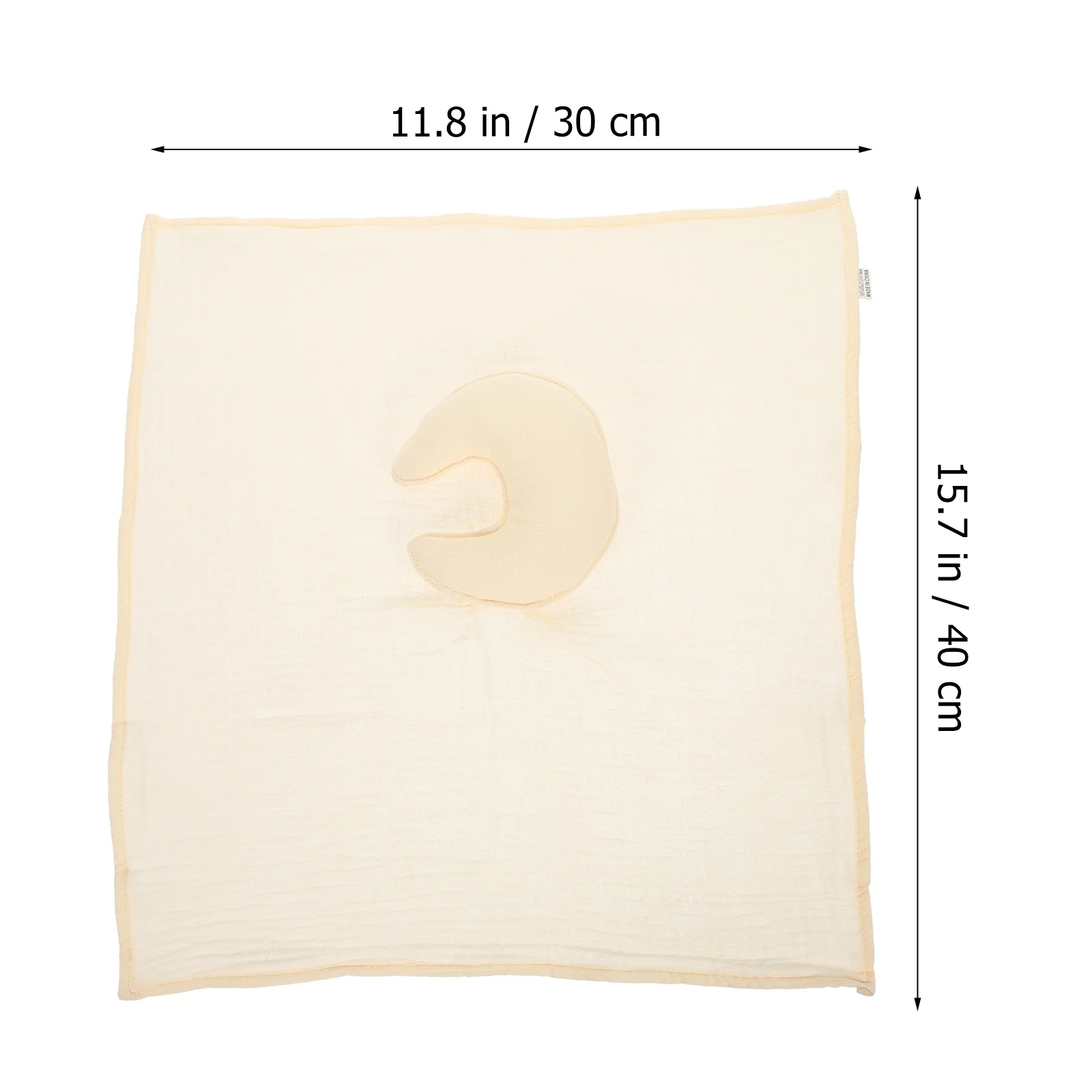 بطانية أمان قابلة للمضغ، منشفة تهدئة لطيفة تدوم طويلاً لحديثي الولادة من أجل نوم مهدئ، بطانية مريحة للأطفال