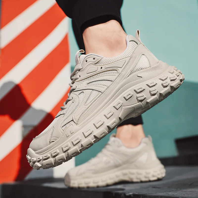 Wasserdichte, rutschfeste, verschleißfeste und langlebige Arbeitssicherheitsschuhe für Herren für Frühling und Herbst