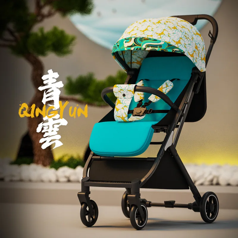 New Folding Baby Stroller Aluminum alloy frame Lightweight & Foldable Infant Stroller