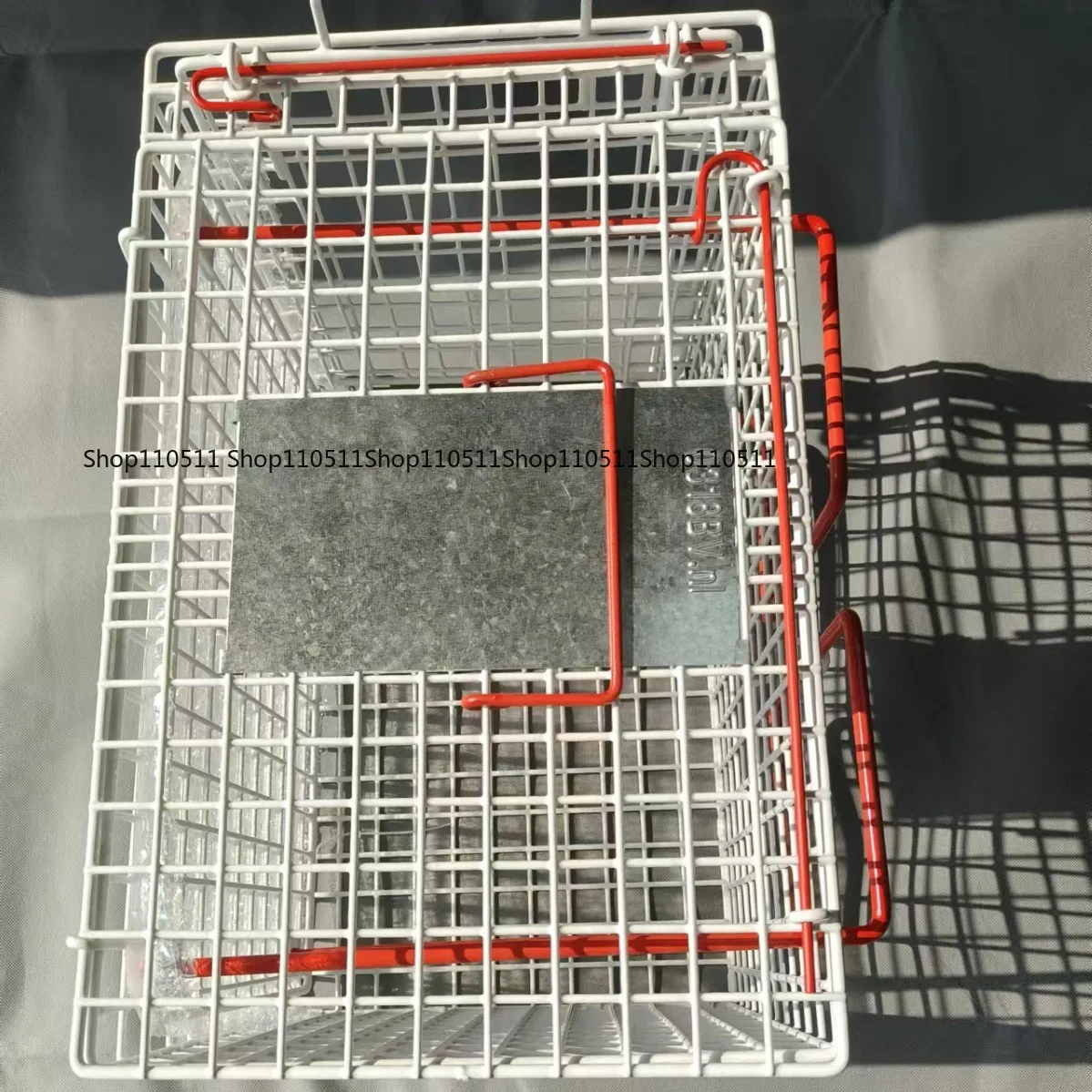 White Immersion Cat Cage, Multifunctional Injection & Suppression Cage for Pet Rescue and Veterinary Use view 3