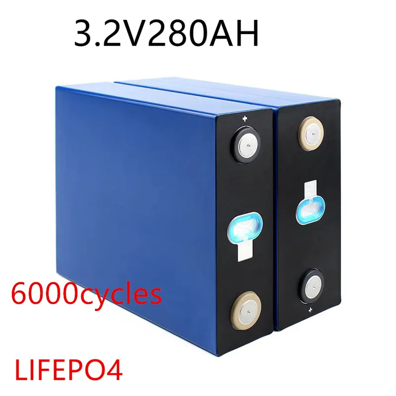 

EVE 3.2V LF 280K LIFEPO4 HIGH CAPACITY BATTERY HOME STORAGE ENERGY SOLAR I THIUM BATTERY RECHARGING KITS DIY 12V 24V 48V