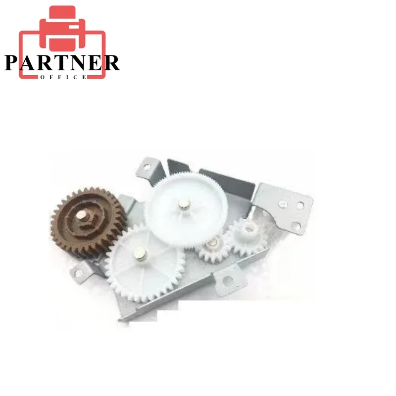 1SETS RC2-2432-000 RC2-2432 Fuser Drive Swing Side Plate Gear Assembly for HP LaserJet P4014 P4015 P4515 Enterprise M4555