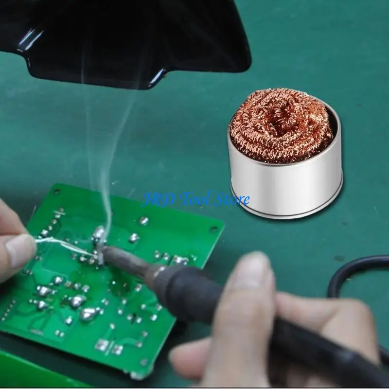 A2UD Solder Tip Besi Pembersih Kawat Tembaga Tip Stainless Steel Tip Cleaner Copper